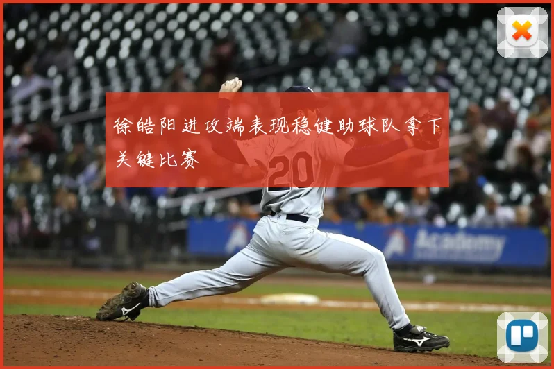 徐皓阳进攻端表现稳健助球队拿下关键比赛