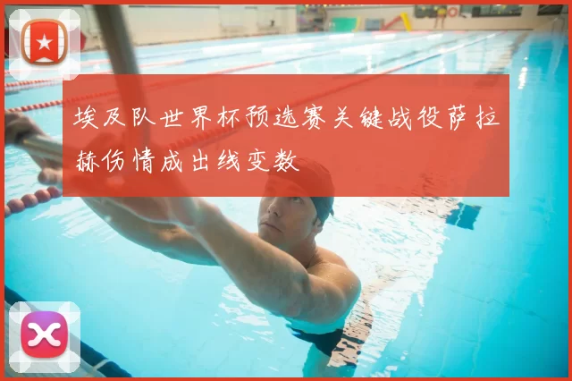 埃及队世界杯预选赛关键战役萨拉赫伤情成出线变数