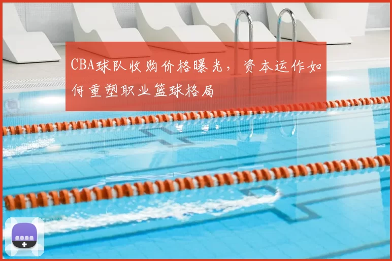 CBA球队收购价格曝光,资本运作如何重塑职业篮球格局