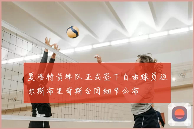 夏洛特黄蜂队正式签下自由球员迈尔斯布里奇斯合同细节公布